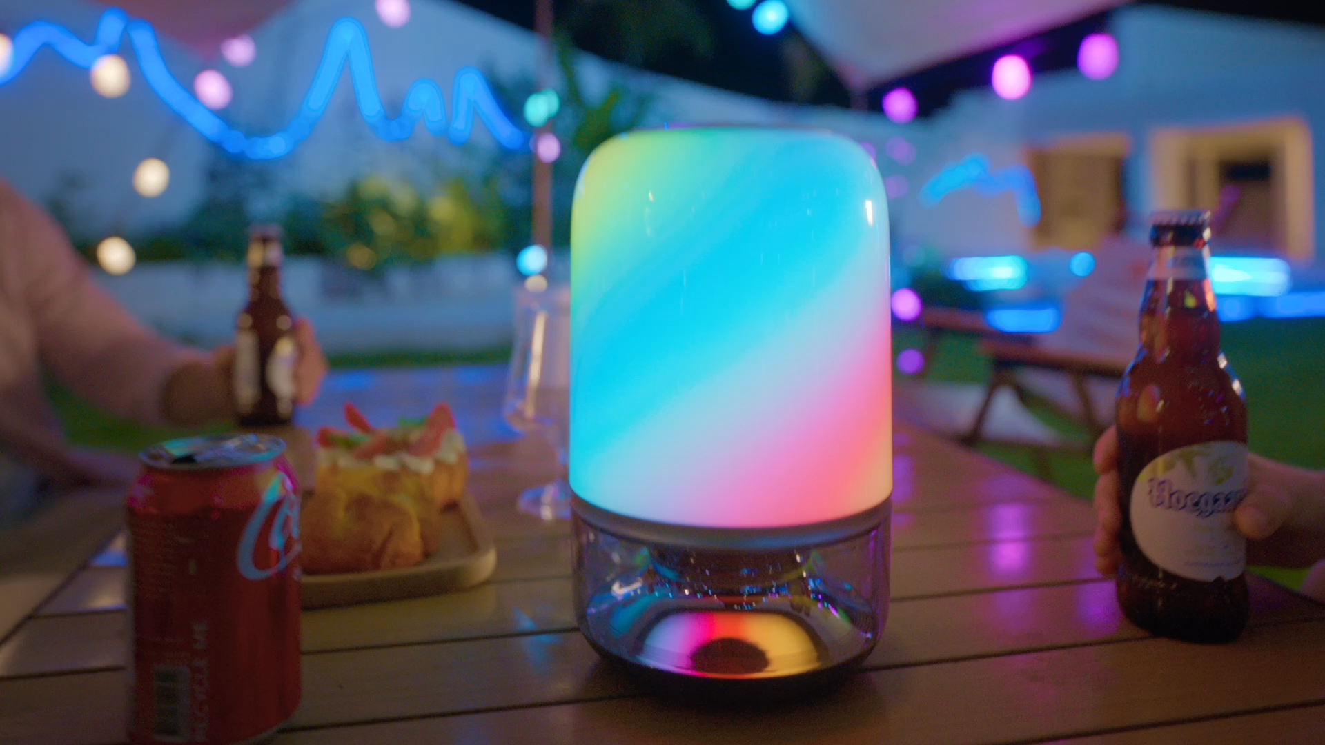 Govee Table Lamp 2 Pro x Sound by JBL, Smart Cordless Table Lamp