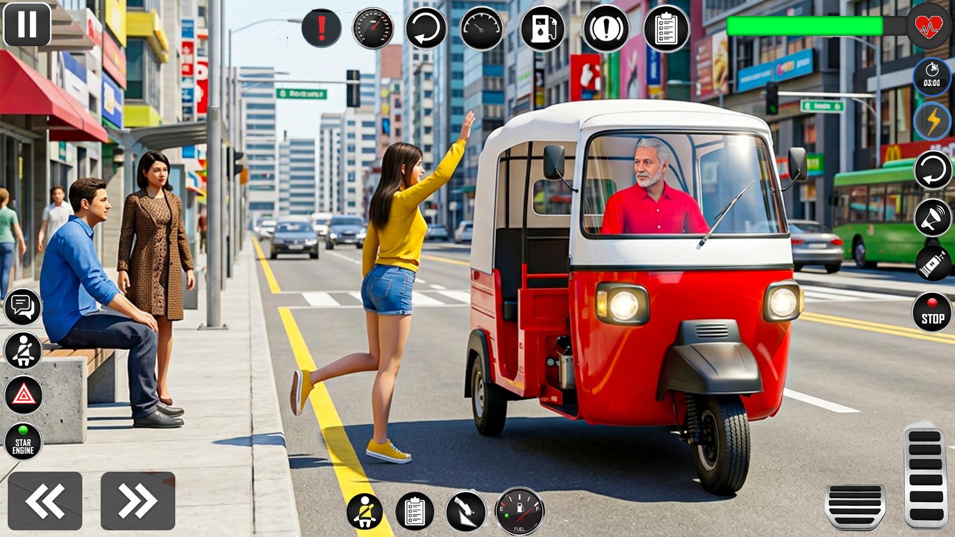 Modern Tuk Tuk Chingchi Auto Rickshaw Driving Games 3D - App on Amazon ...