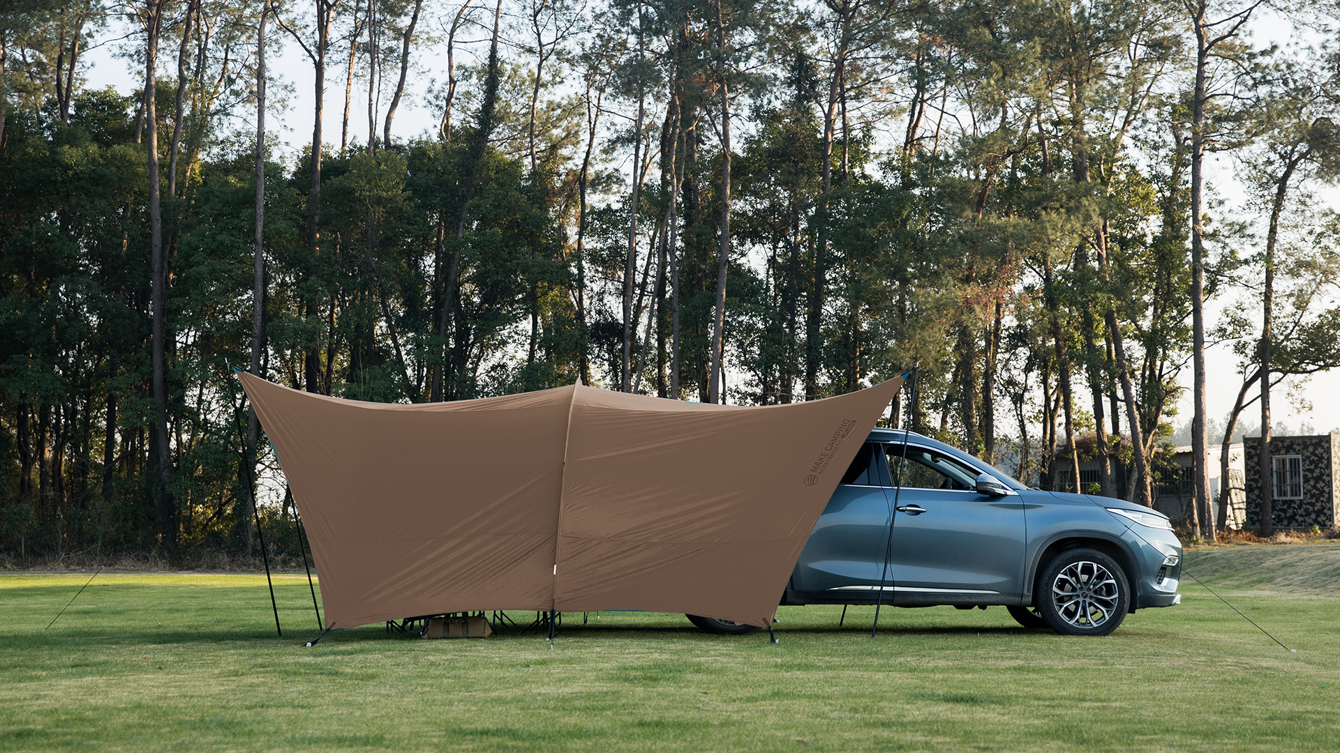 Amazon.com : BISINNA Camping Tarp 18x13ft Car Awning Waterproof