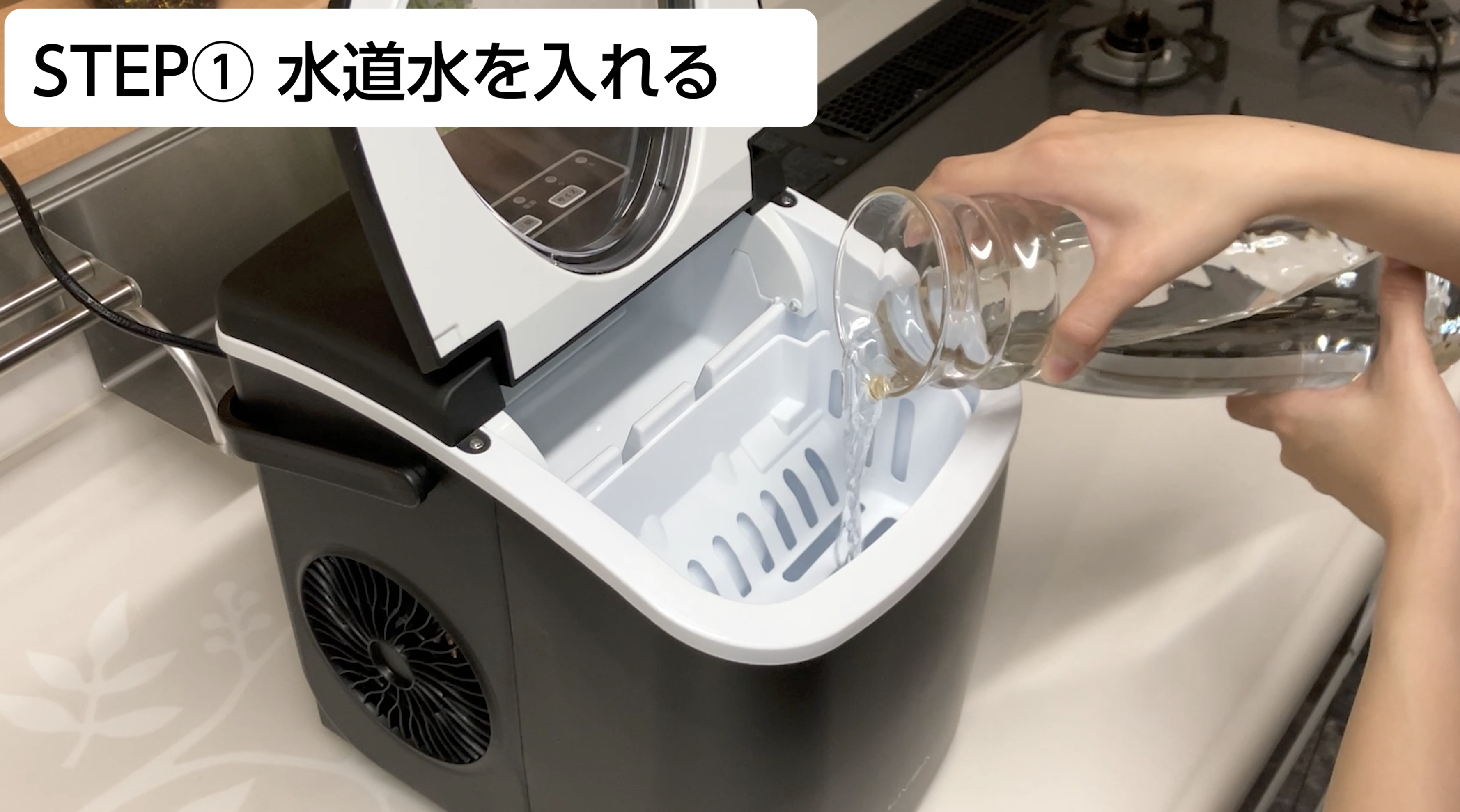 Amazon | MTK 製氷機 小型 自動 高速 コンパクト 卓上 家庭用 最短6分