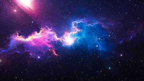 Cosmos 4K Screensaver Nebula Space 4K Floating in Space and Planets Screensaver with Chill Sounds -