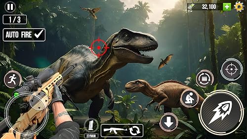 Ultimate Dinosaur hunter Game - Play as a true animal hunter sniper in realistic dino hunting safari simulator maps. Hunt dangerous creatures in jungle animal hunting games 2026 – vue 5