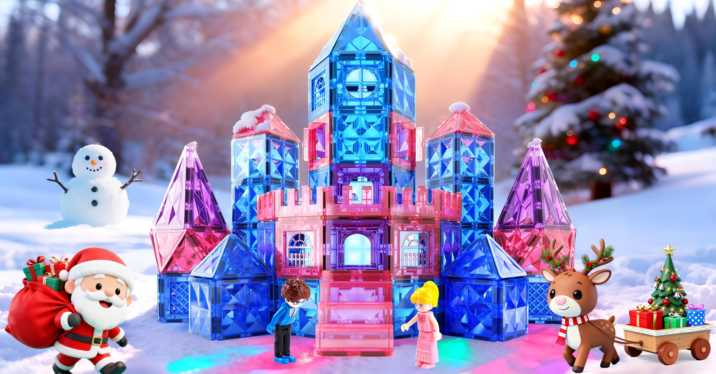 Amazon.com: Soyee Diamond Magnetic Building Blocks - Princess Toys