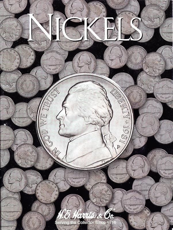 Harris Coin Folder - Nickels Plain Folder - #8HRS2682 by H.E. Harris
