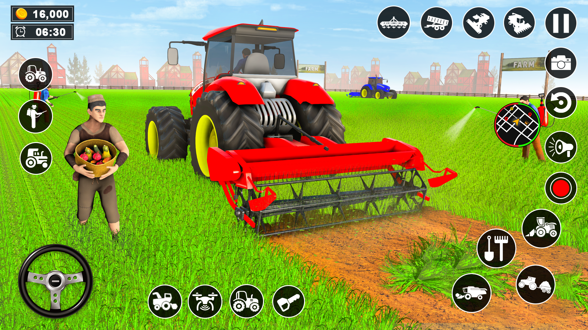 Tractor Simulator Apps Tractor Farming Simulator 3D: Real Tractor Driving Game - App on Amazon ...
