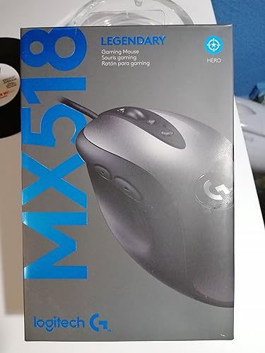 Amazon.co.jp: Logitech G MX518 ゲーミングマウスヒーロー 25K