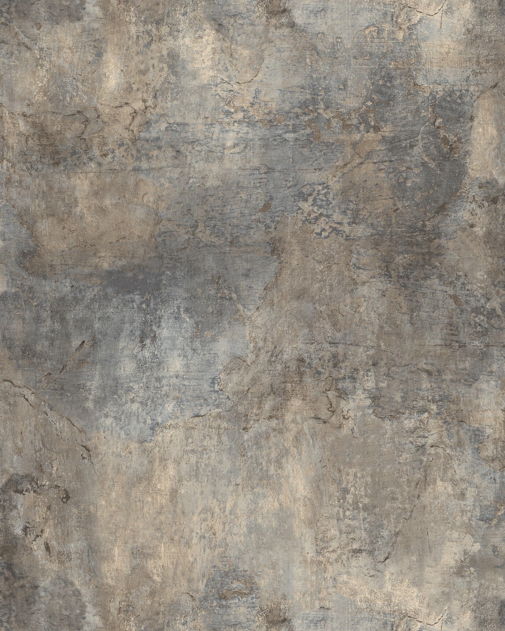 Grandeco Grey Paul Moneypenny Castello Plaster Patina Wallpaper