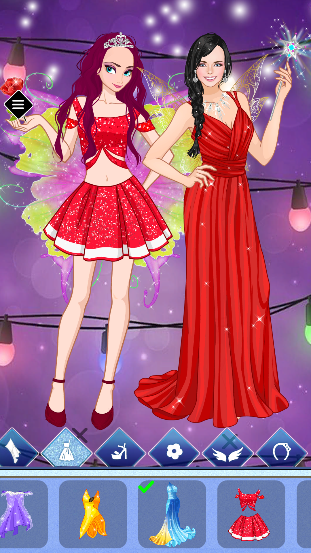 rainbow magic fairy dress up games Meadow Fairy Meiker