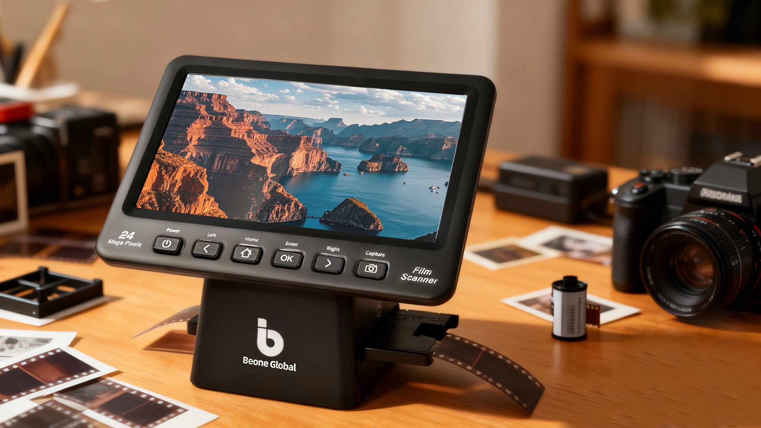 D714/T7K W11 i7 8GB 2TB BDカメラ Office 即使用 Amazon.com: BEONEGLOBAL ClearScan P7 Film Scanner, 7” LCD 24MP