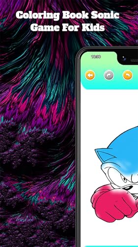 Coloring Book The Hedgehoog Game For Kids