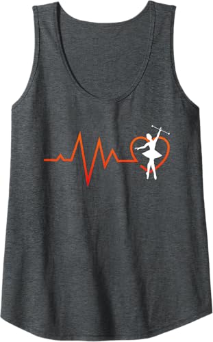 Miniatura 7 de Majorette Heartbeat Gymnastics Baton Twirling Tank Top