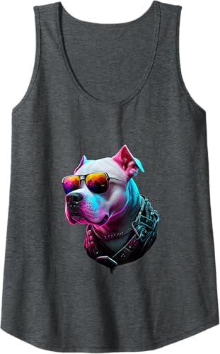 Miniatura 4 de Dogo Argentino Dogs Dogo Argentinos - Camiseta sin mangas Negro -