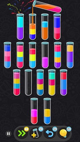Color Water Sort - Tube Puzzle Games - Satisfying Game