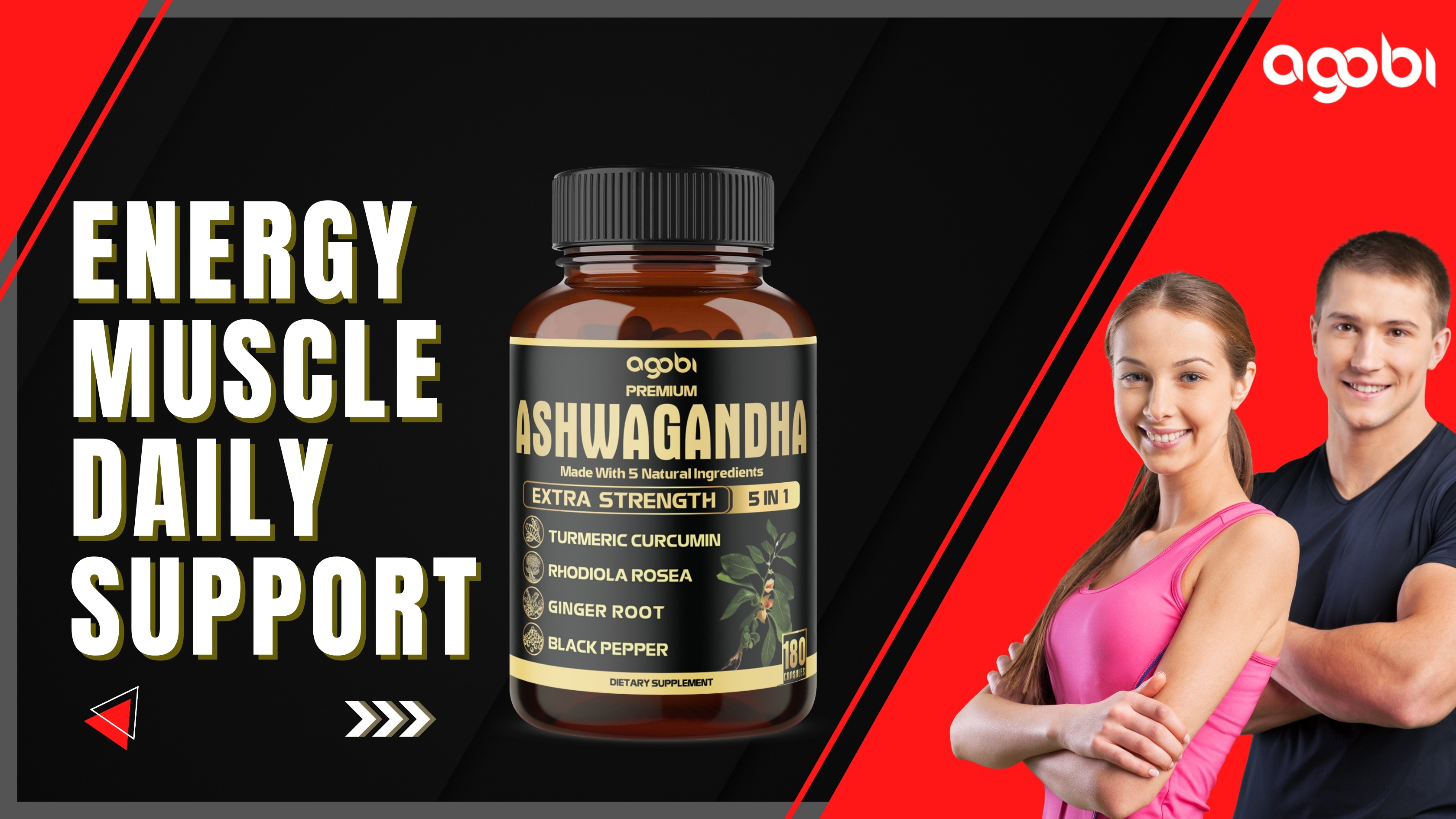 Amazon.com: 5in1 Premium Ashwagandha Capsules - Added Turmeric