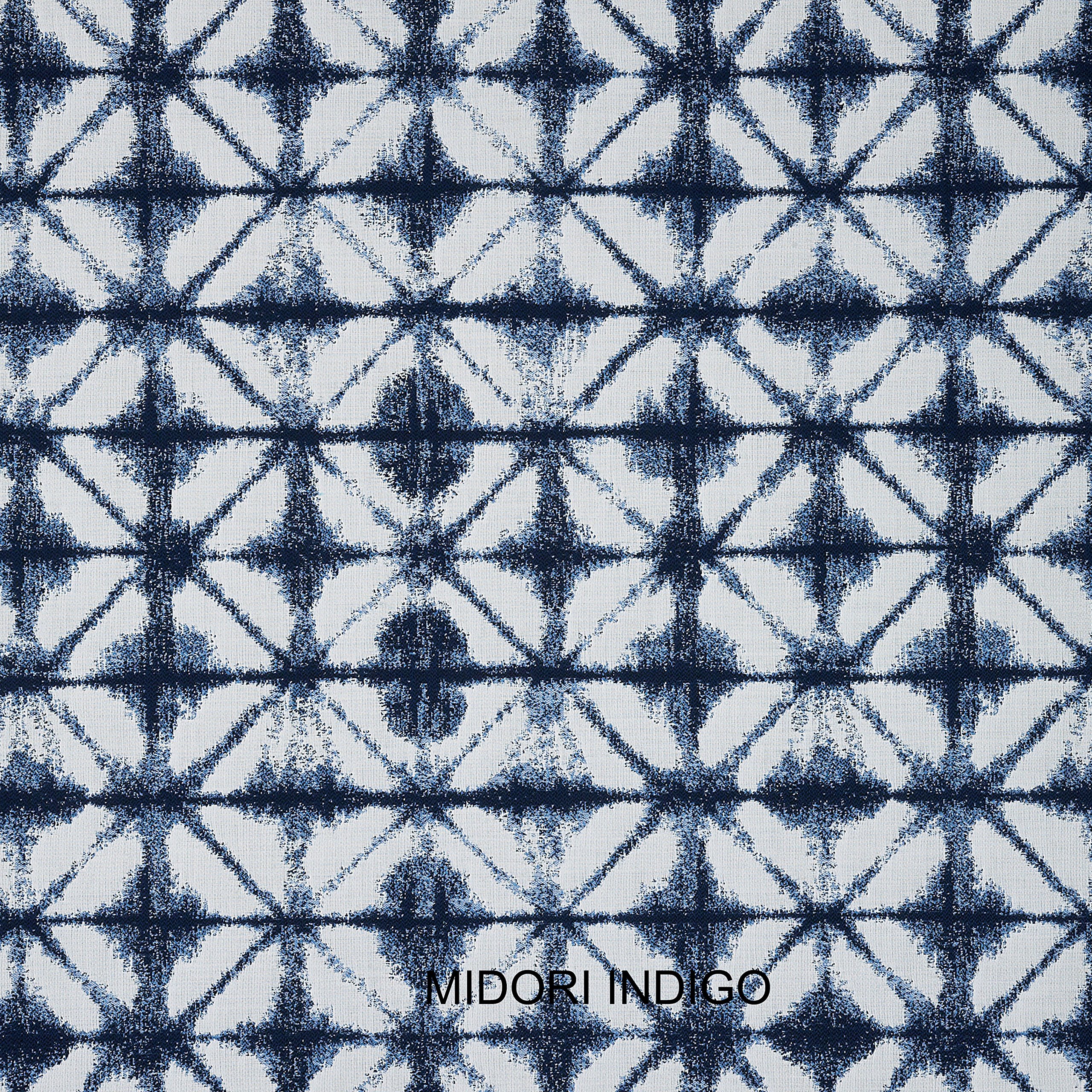 Mozaic AMZ098811SP Lumbar Pillow, 14 in x 24 in, Indigo