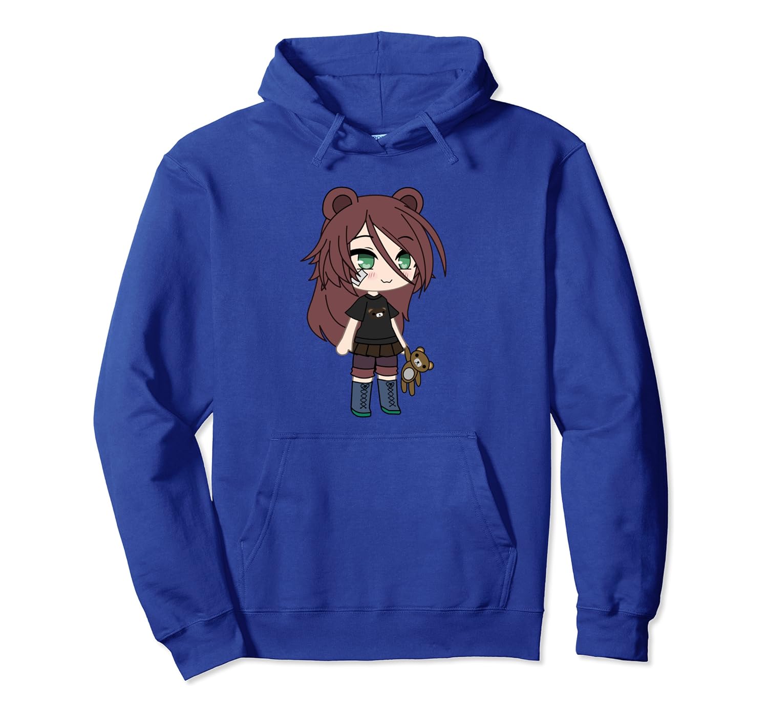 anime bear hoodie