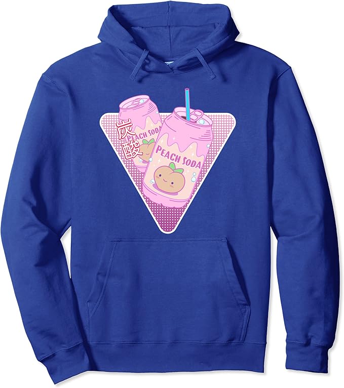 Amazon Co Jp カワイイピーチソーダ 蒸気波 美的ジャペニーズ漢字 パーカー 服 ファッション小物