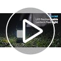 Consciot - Paquete de 2 linternas LED recargables para camping