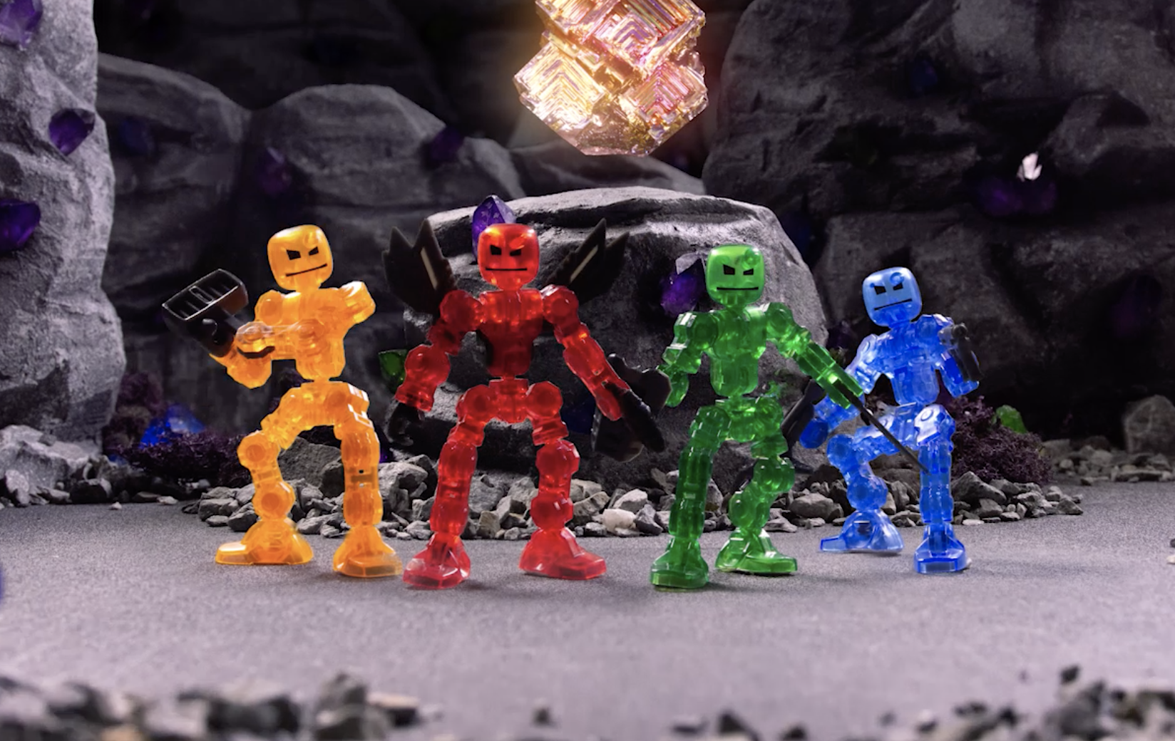Amazon.com: Zing Klikbot Cannon - Series 1 - Orange - Stop Motion