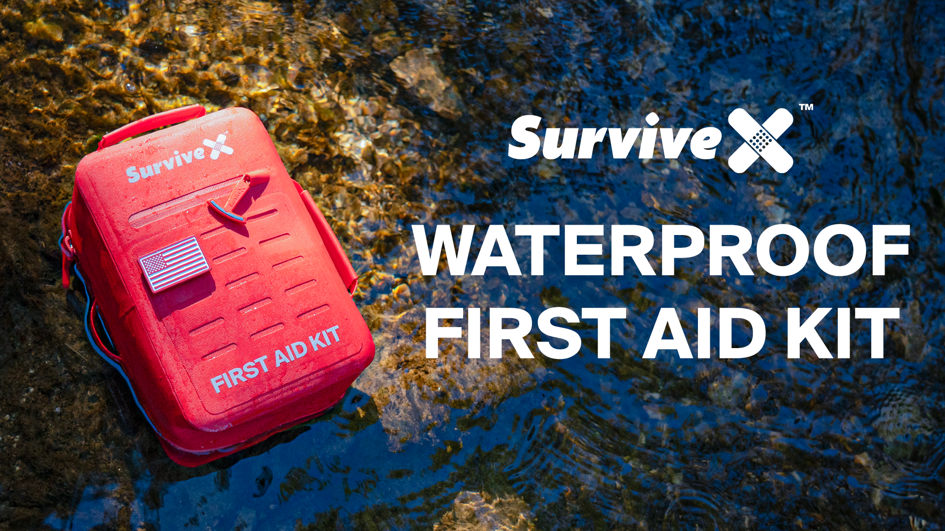 Amazon.com: SurviveX Waterproof First Aid Kit, Emergency Kit for 3