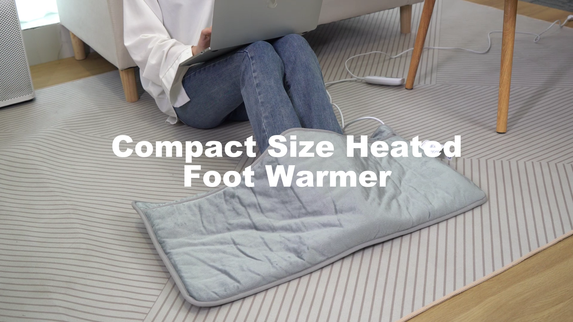 29''×15'' Electric Heated Foot Warers, SOPPY Washable Heating Pad For - View #4