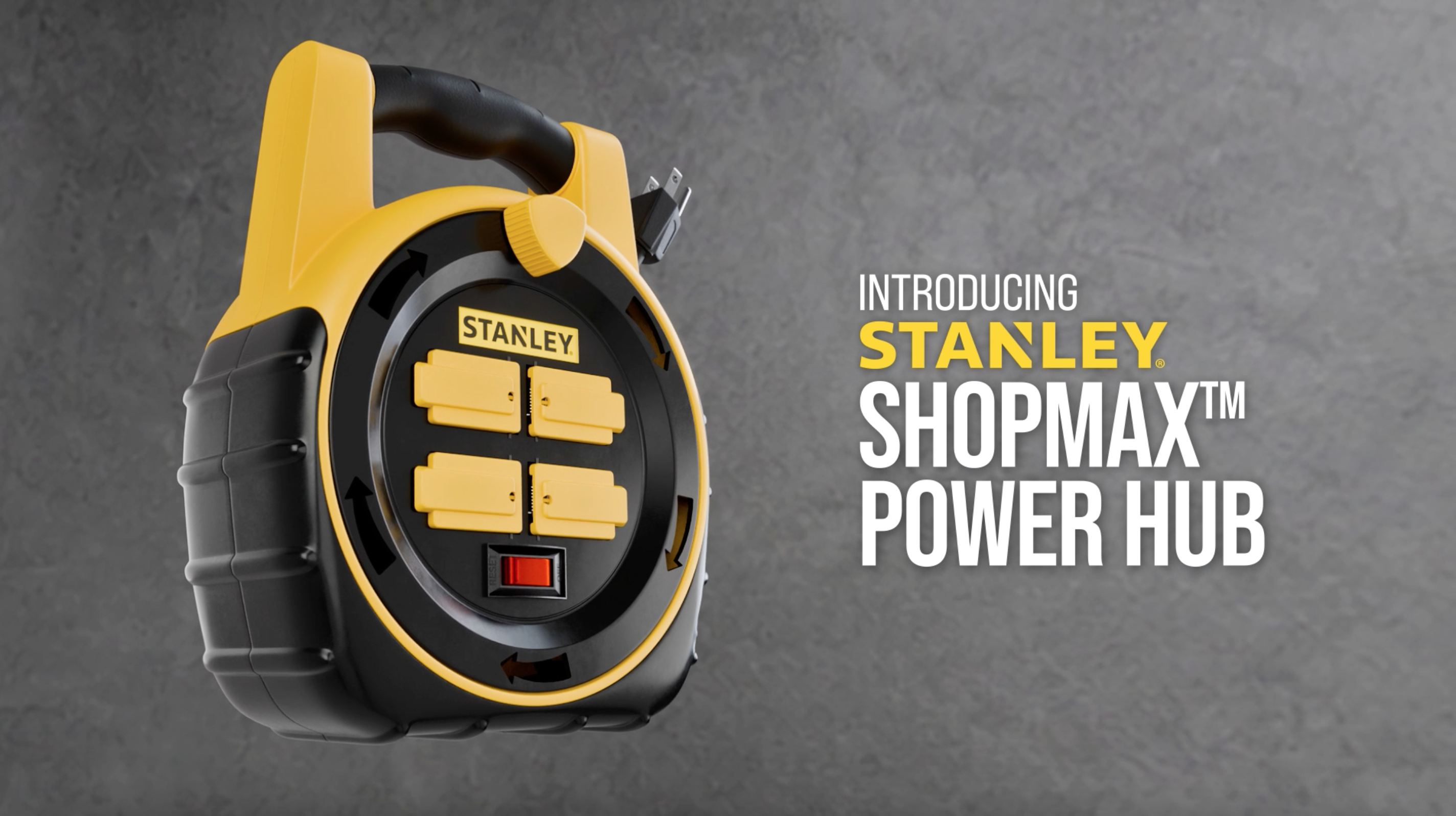 Amazon.com: STANLEY Retractable Extension Cord Reel 20ft Portable