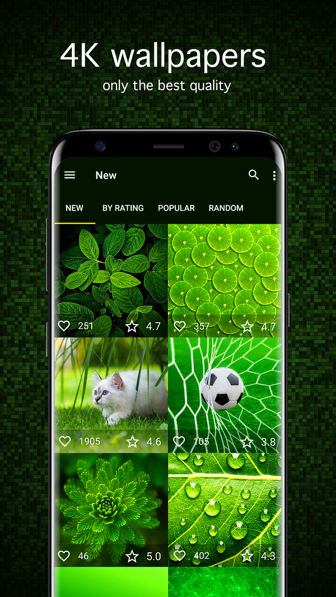 Green Wallpapers and Backgrounds apps 4k - Aplicativo na Amazon Appstore