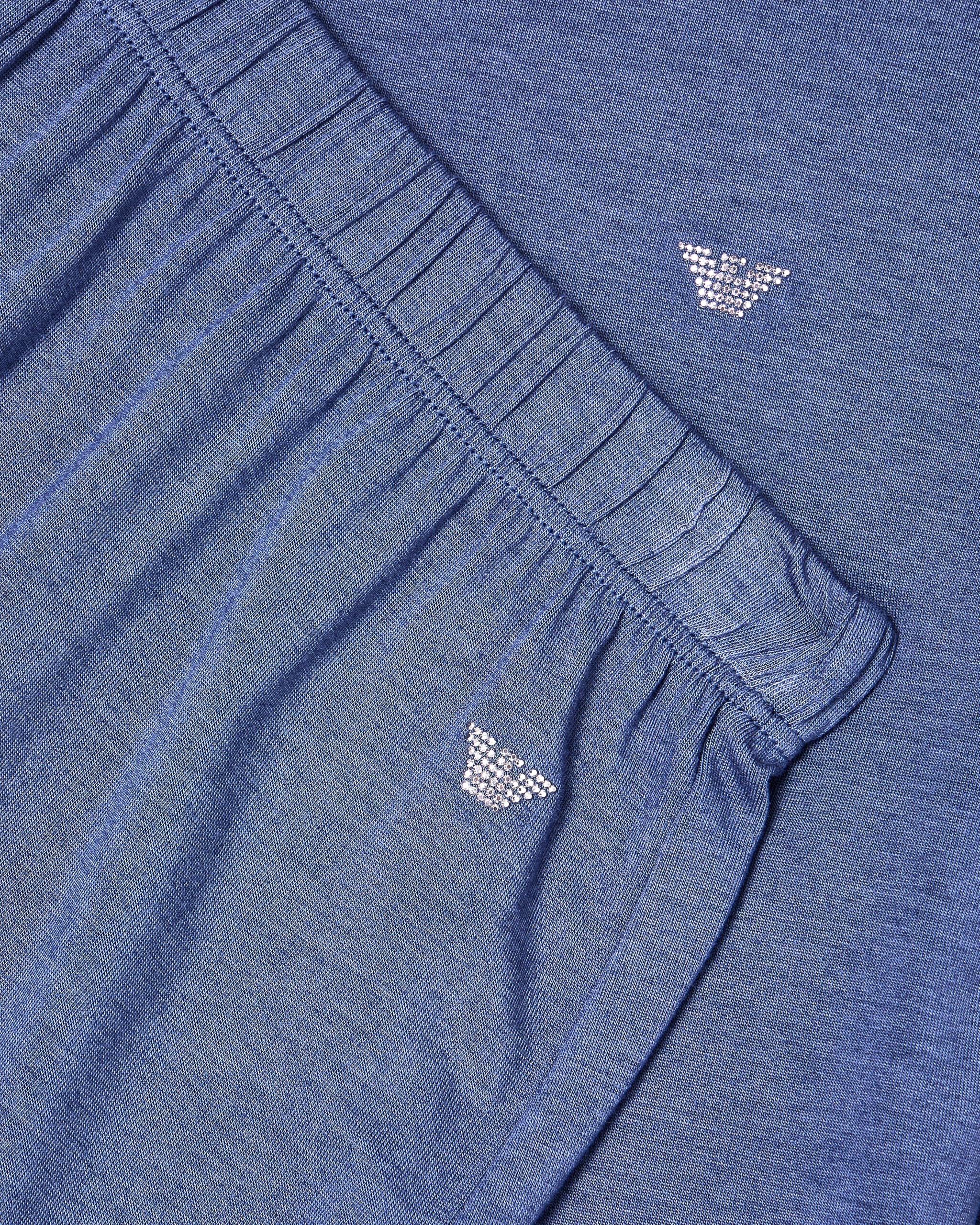Emporio Armani Tech Wool Long Pajamas Set di Pigiama Donna (Pacco da 1)