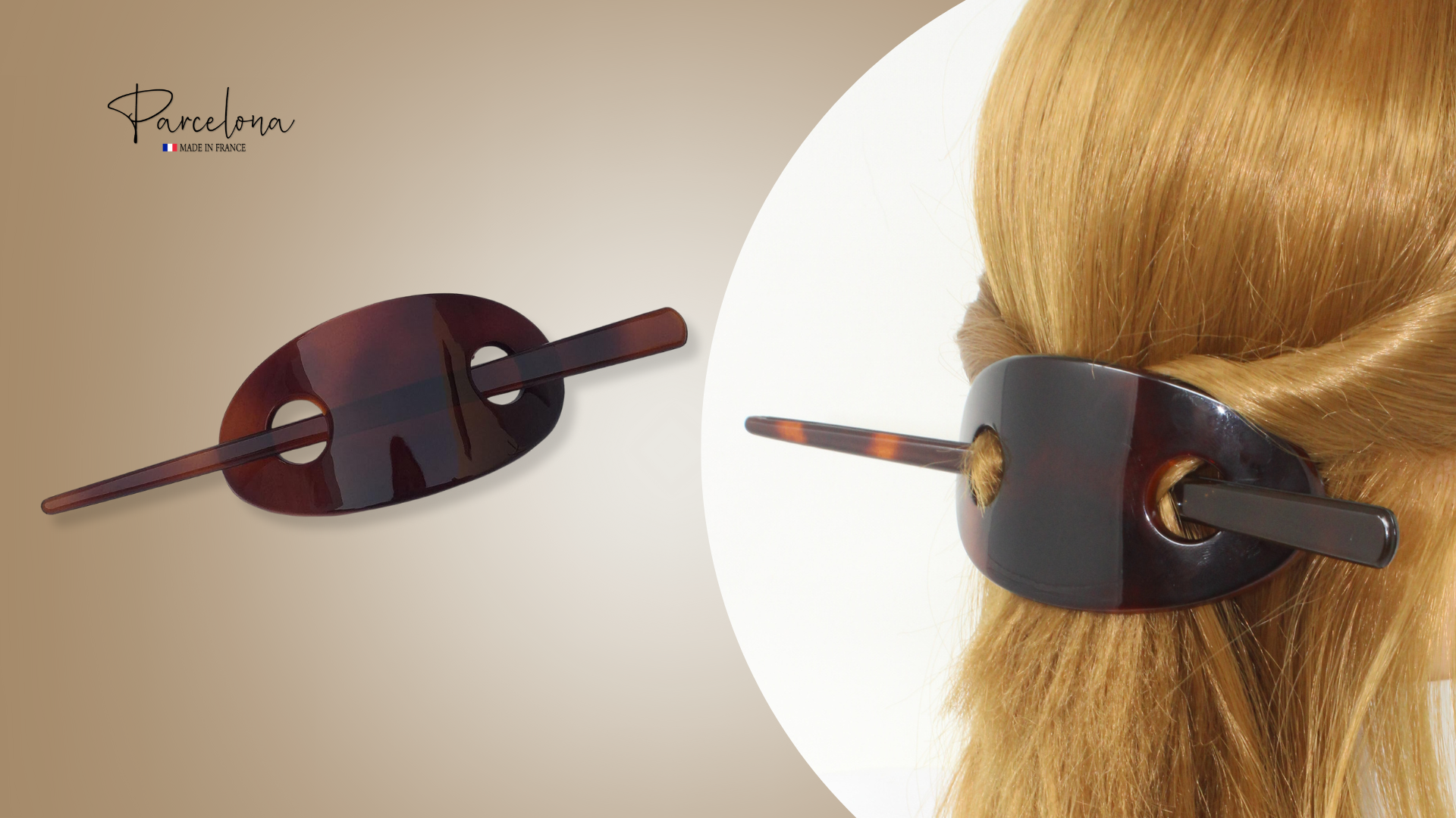 epine エピヌ barettaバレッタ ヘアピン hairpin Amazon.com : Parcelona French Classic Oval Brown Tortoise Shell