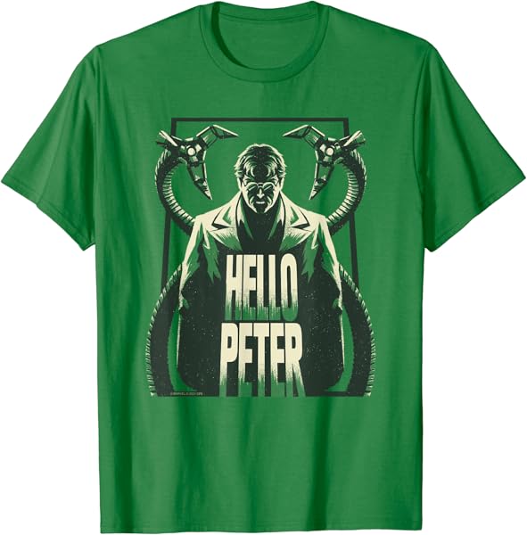 Marvel Spider-Man: No Way Home Doc Ock Hello Peter T-Shirt