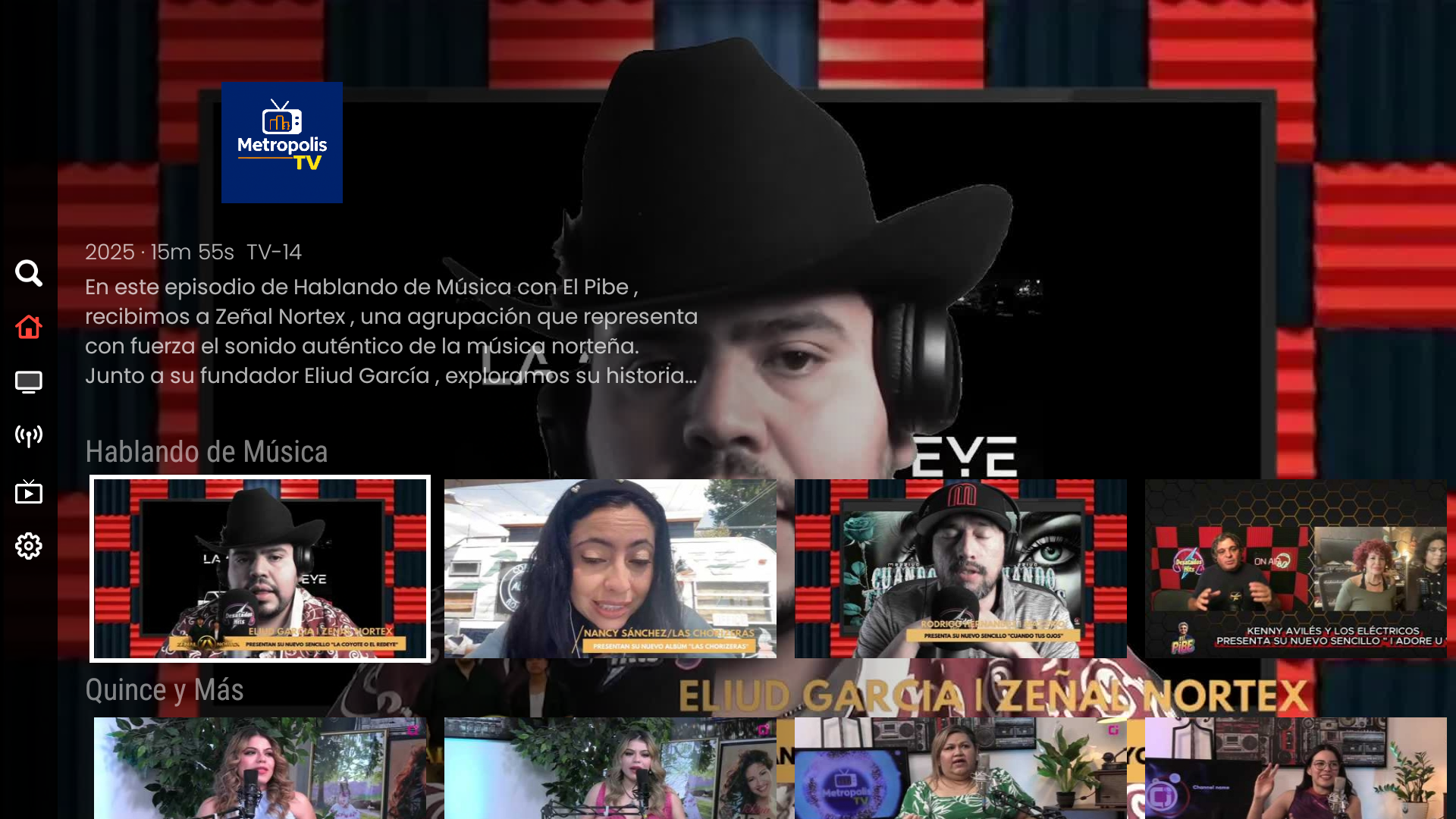 Metropolis TV - App on Amazon Appstore