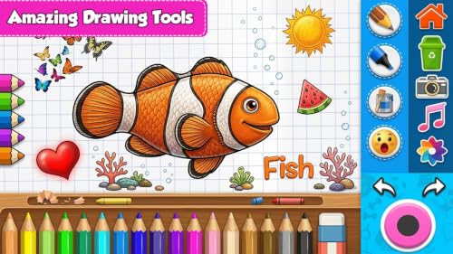 Coloring Games: Coloring Book for Kids, Toddlers & Adults - Drawing, Painting & Art Games – vue 3