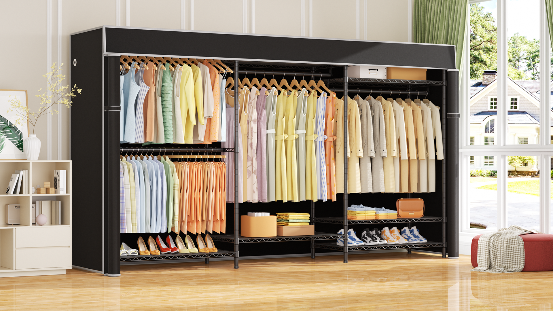 Amazon.com: Ulif E13C Pro Heavy Duty Closet Organizer System
