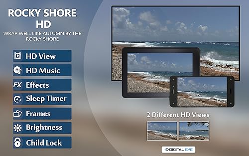 rocky shore HD grátis - aprecie a paisagem na sua TV HDR 4K, TV 8K e dispositivos de incêndio como p