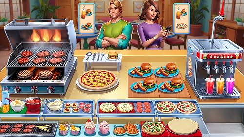 Cooking Diner Color Lines: Happy Cooking Crazy Kitchen Edition: City Chef Restaurant Free Cooking Games: Best Fast Food Cafe Games for Girls – vue 4