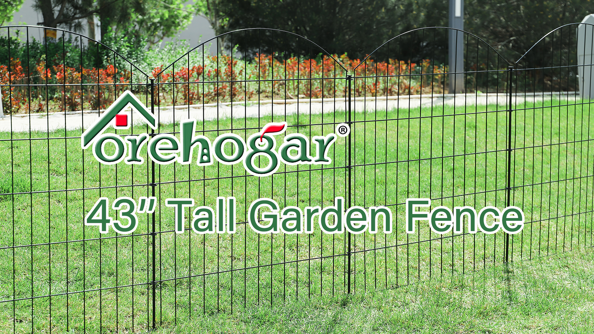 CTW3605 Clôture De Jardin En Métal 91,4 Cm (H) X 3,6 M (L), 5