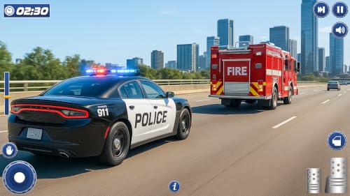Simulateur de conduite de camion de pompiers et de sauvetage, jeux 3D pour enfants (2026) – vue 2