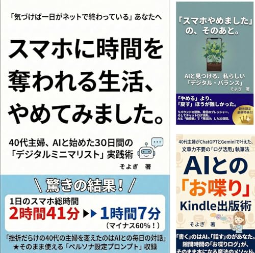 ズボラ主婦のAI伴走シリーズ