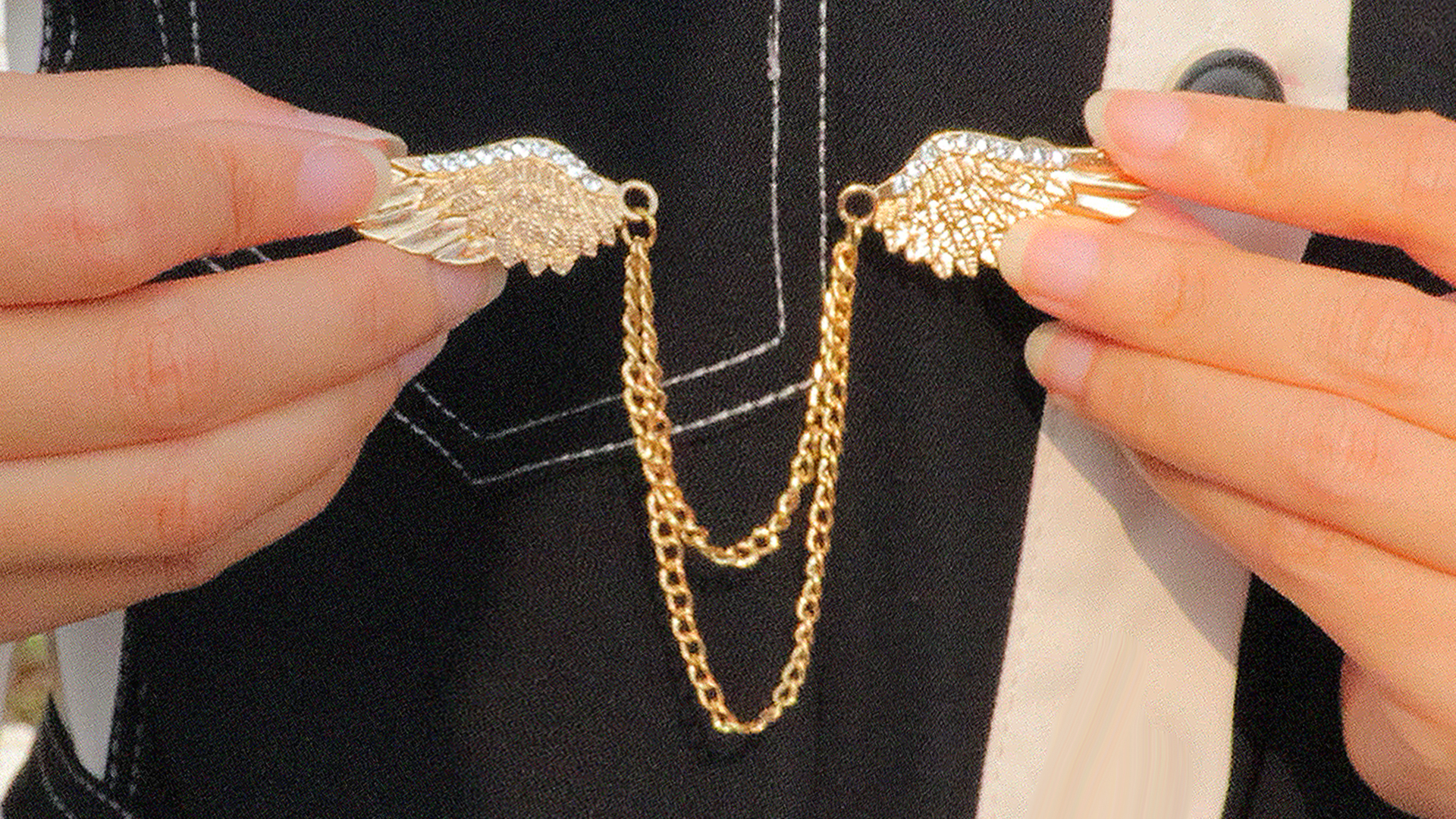 Kristallen Hand Skelet Broche Vintage Punk Schedel Palm Corsage Strass Badge Jas Pak Rok Studs Hip-Hop Halloween Accessoires voor Vrouwen Meisjes, Stras