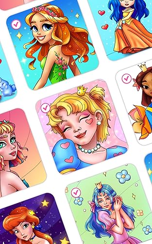 Princesa Colorindo por Números - Jogo de Arte Divertido para Crianças