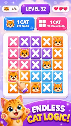 Meowdoku: Brain Puzzle Games , Hidden Cats Sudoku Game Master 2026 – vue 5