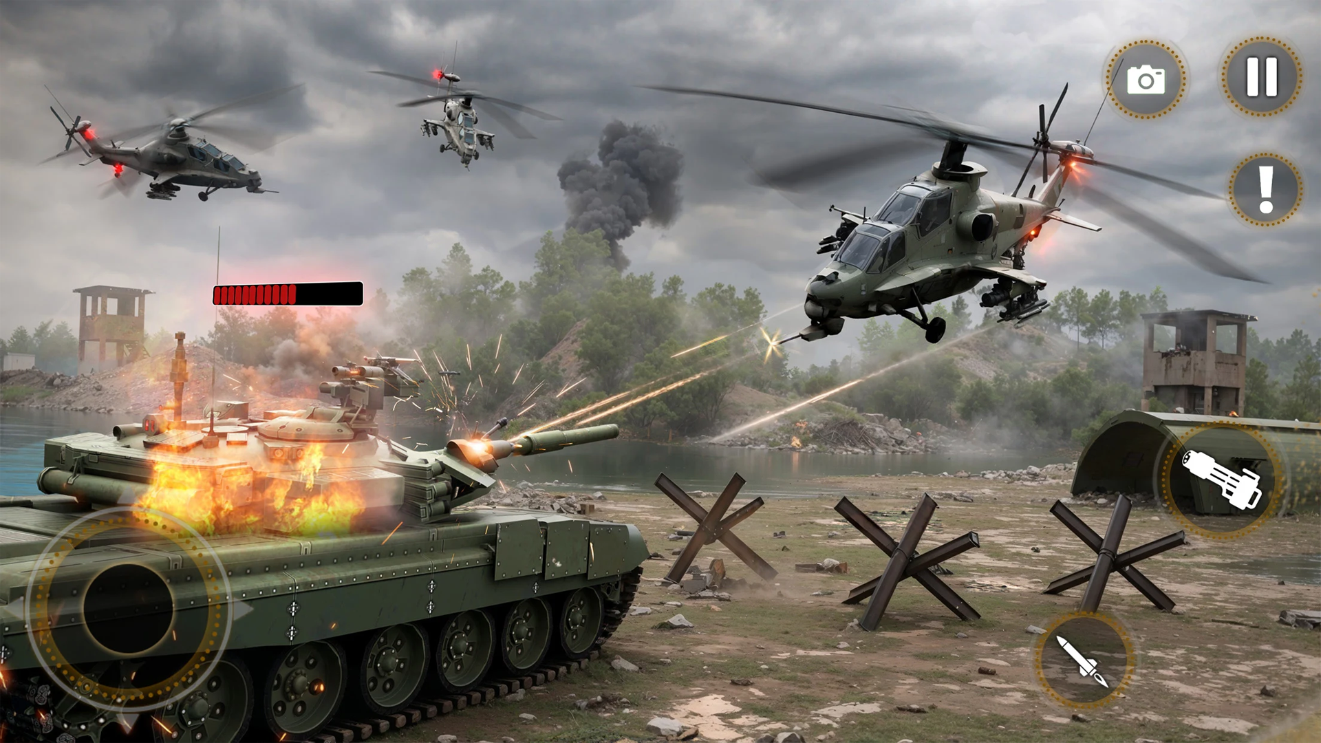 Gunship War Chopper Shooter Helicopter Game – Army Gunship Air Strike ...