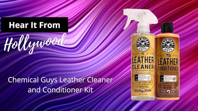 Chemical Guys Leather Cleaner and Conditioner Complete