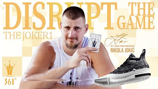 Amazon.com | 361° Joker 1 Nikola Jokić Basketball Shoes for Men
