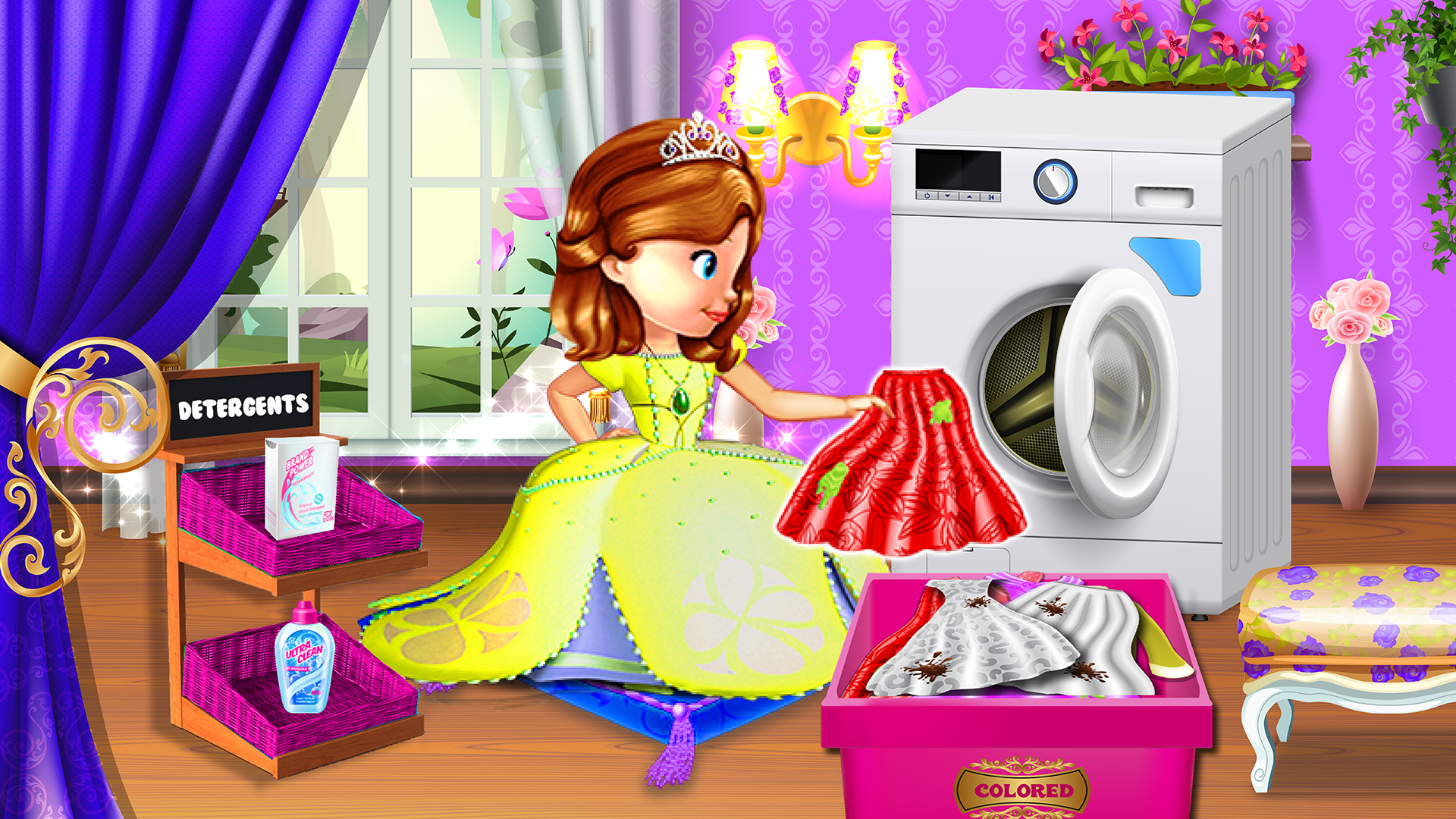 Laundry Rack Game Laundry Washing Machine Games - App on Amazon Appstore