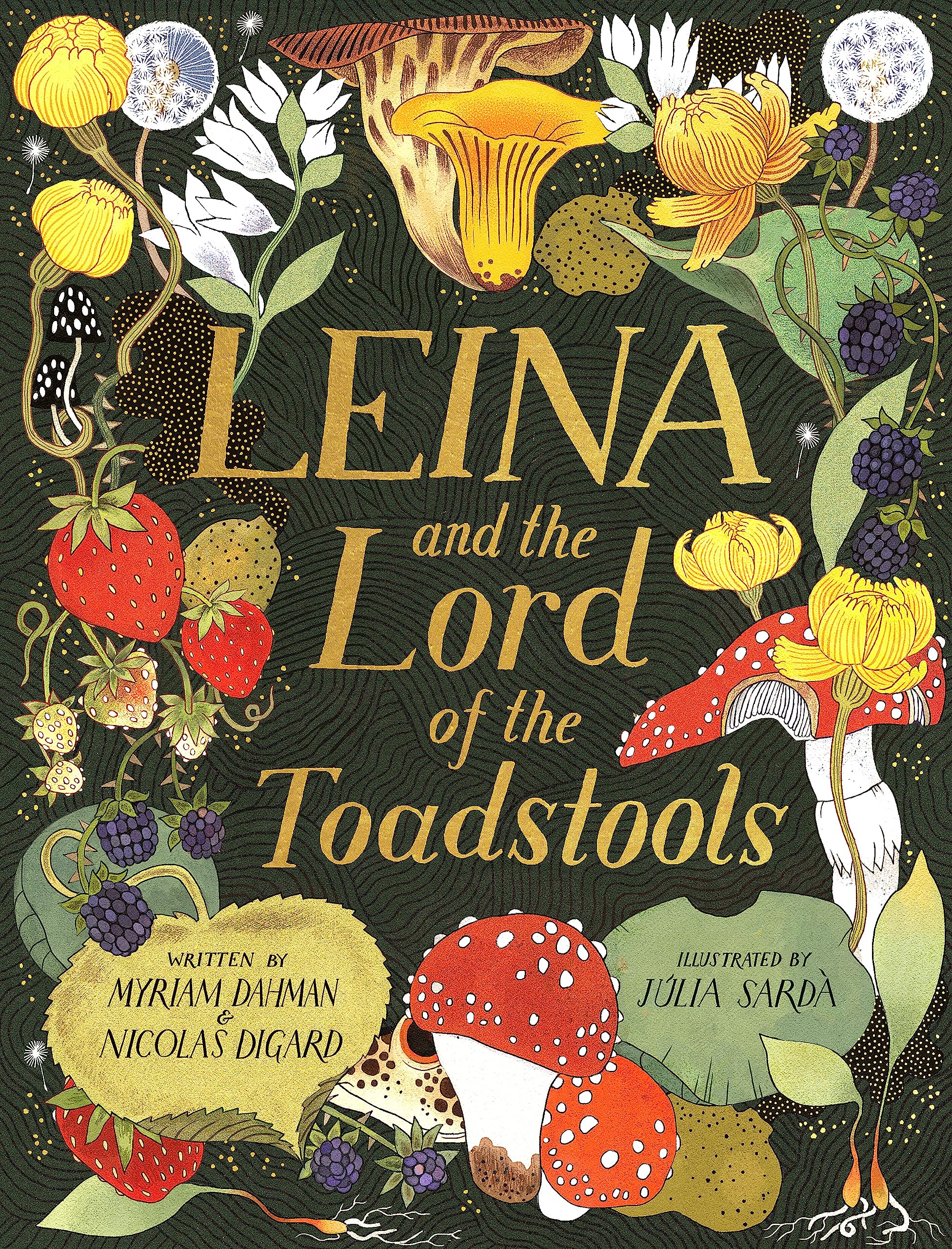 Nicolas Digard Leina & the Lord of the Toadstools Hardback Book