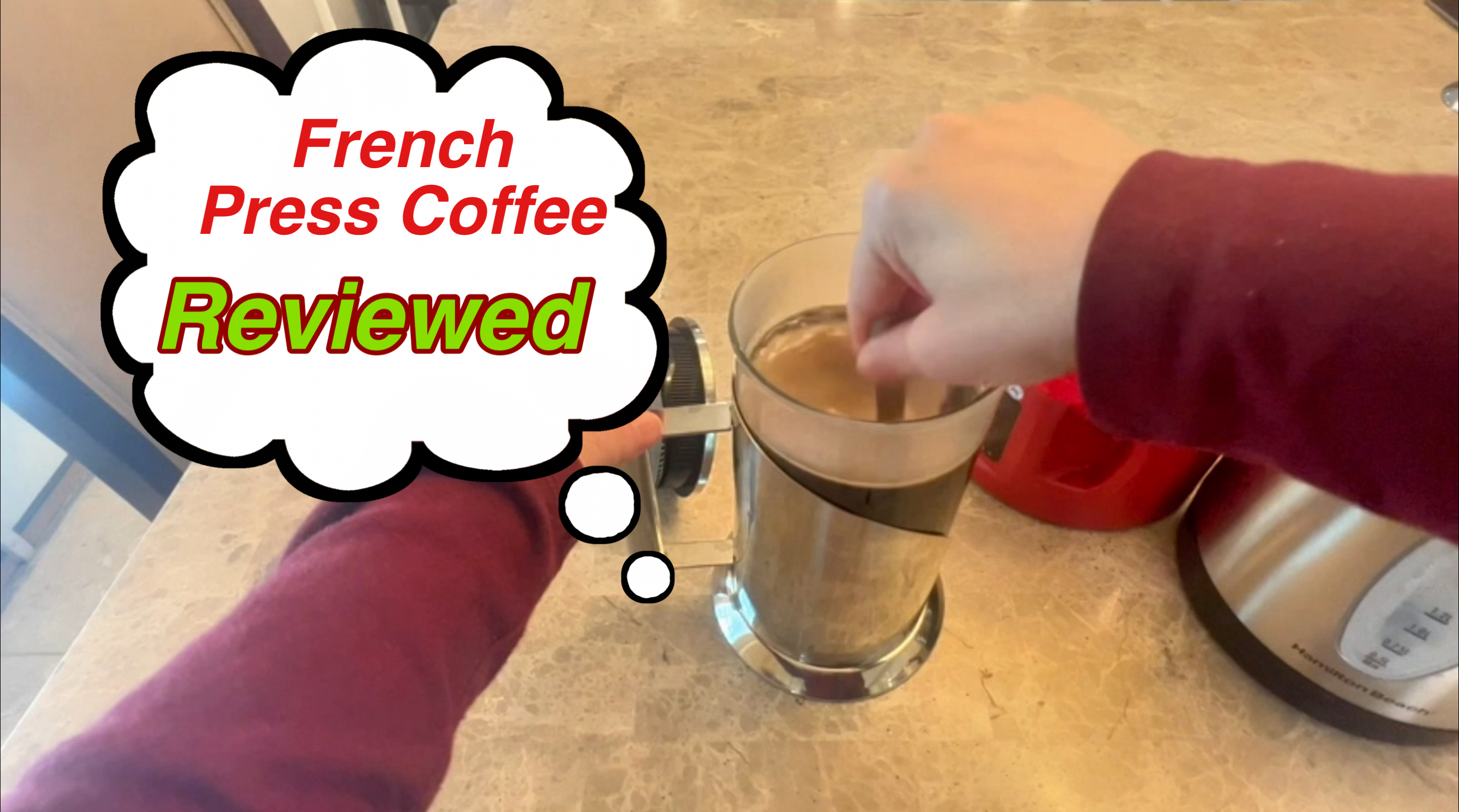 Watch Cafe Du chateau coffee Maker Review and demo on Amazon Live