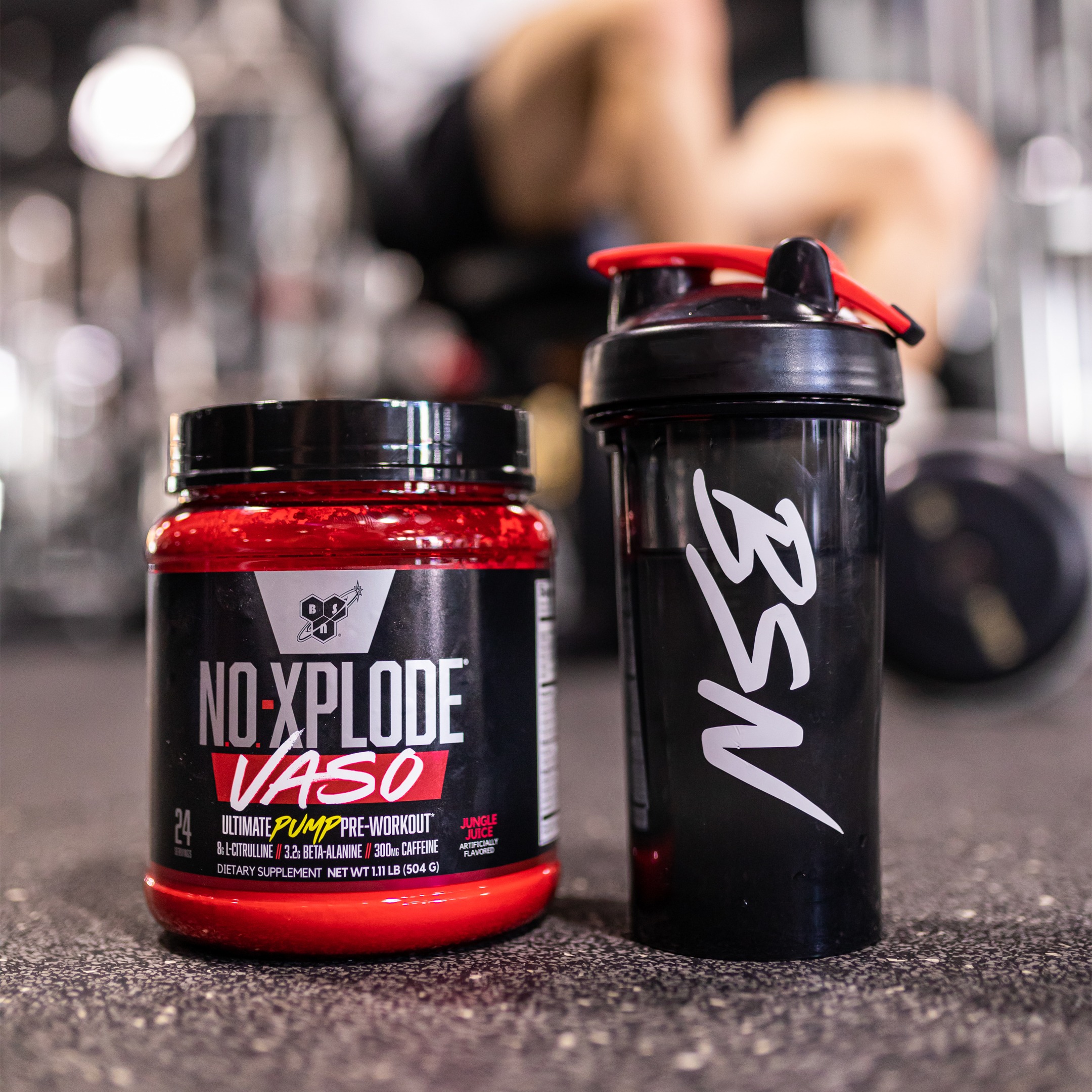Amazon.com: BSN N.O.-XPLODE Vaso Pre Workout Powder with 8g of L