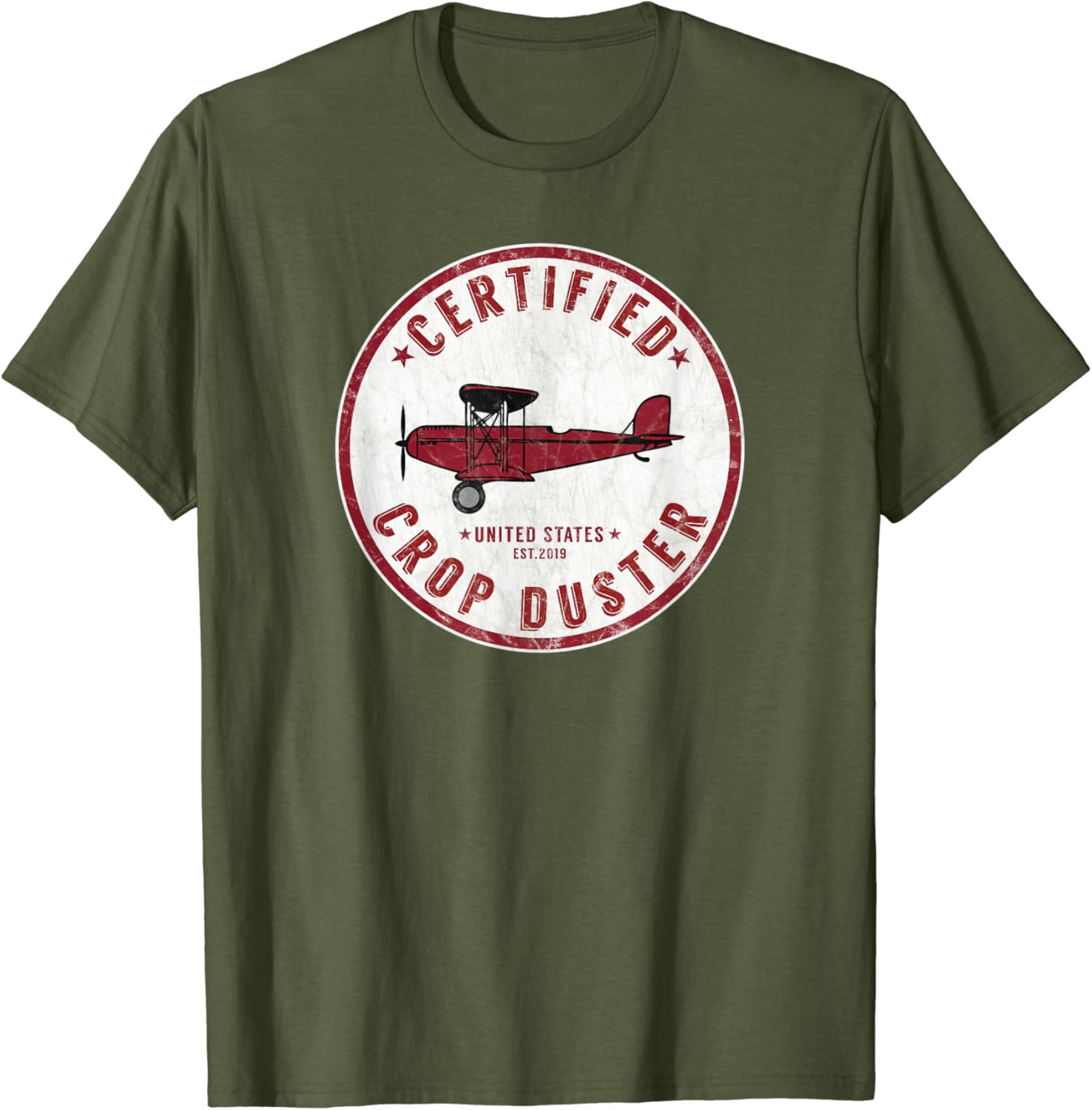 Crop duster t shirt Clearance