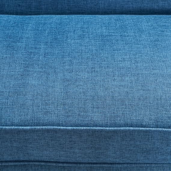 Christopher Knight Home Mariah Mid-Century Modern Loveseat, Muted Blue